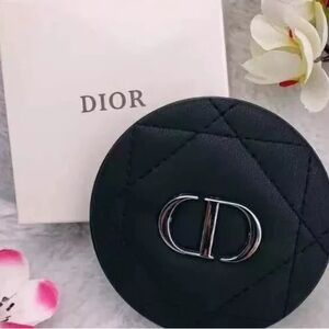 Dior Black Quilted Compact- Brand New In Sealed Box
